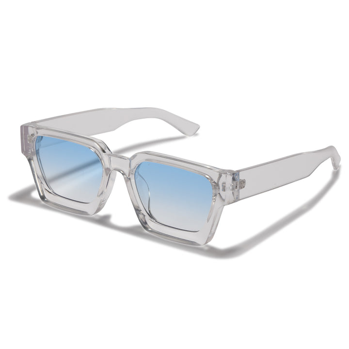 Women's fashionable sunglasses with clear frame and gradient lenses Kalsten