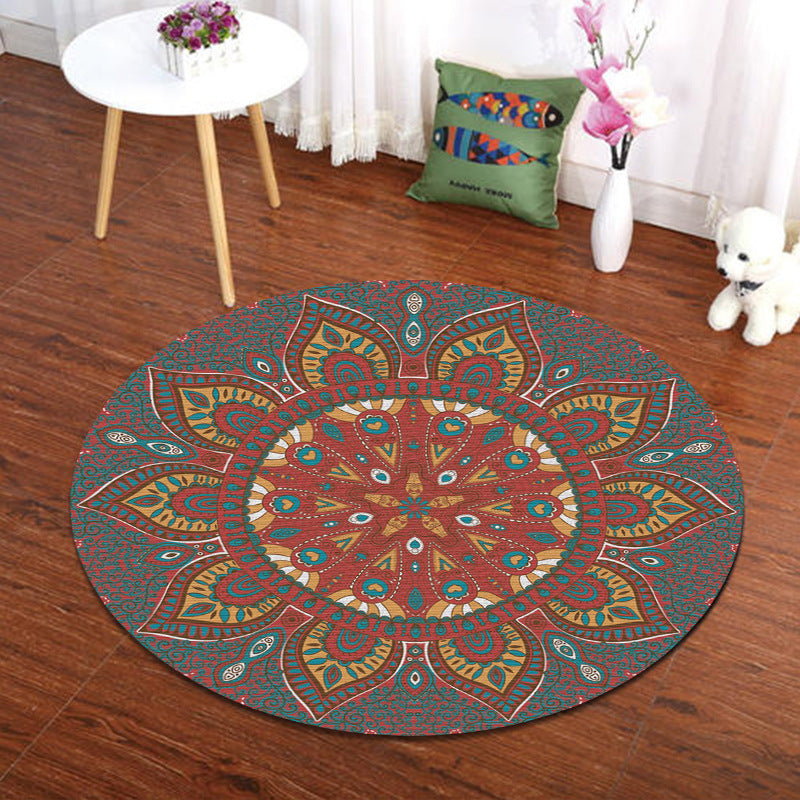 Mandala-Inspired Decorative Area Rug Kalsten