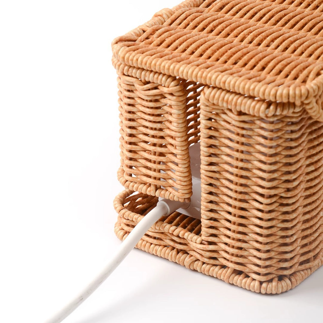 Storage Box Made of Woven Rattan Kalsten