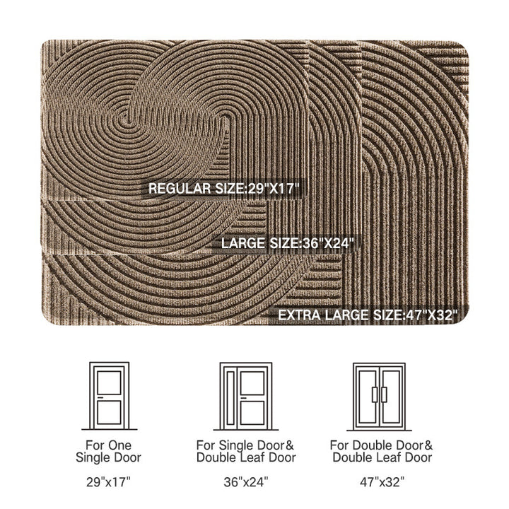 Indoor Outdoor Textured Welcome Mat Kalsten