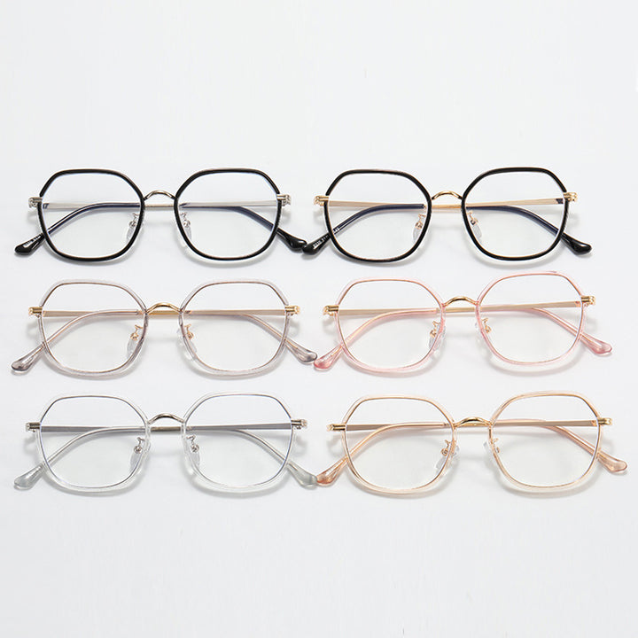 Ladies fashionable glasses with unique geometry Kalsten