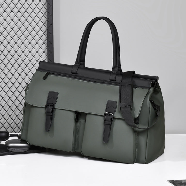 Multi-Compartment Urban Travel Tote