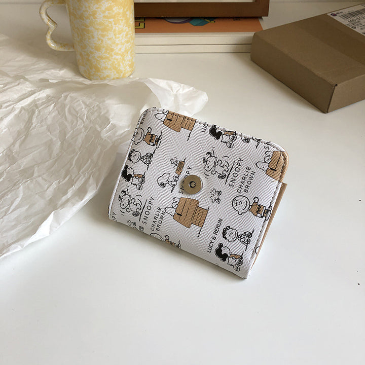 Cartoon-Themed Zip Wallet Kalsten