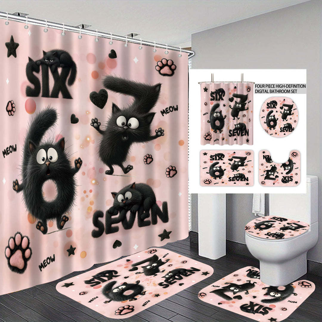 Colorful Dessert-Themed Bathroom Set Kalsten