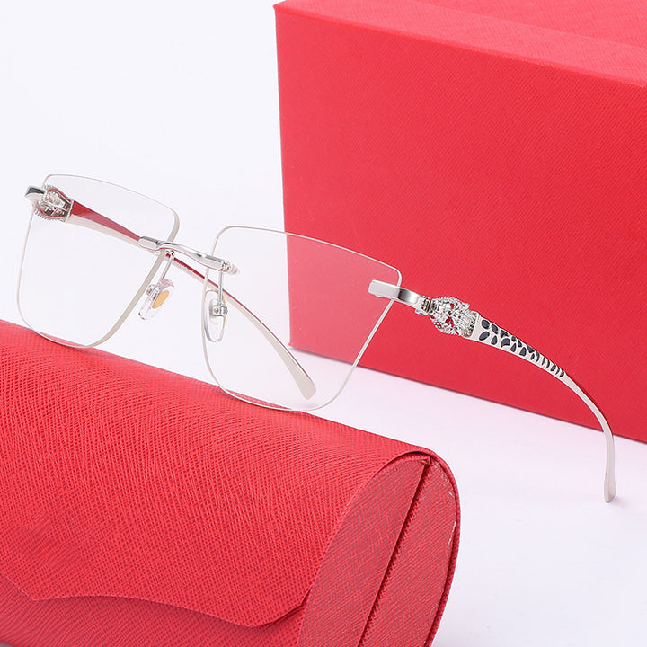 Women's Geometric Sunglasses with Elegant Gold-Colored Detail Kalsten