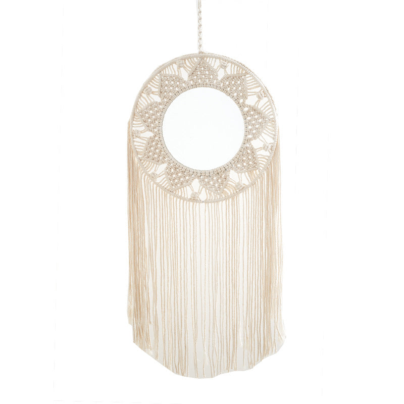 Bohemian Macramé Hanging Mirror Kalsten