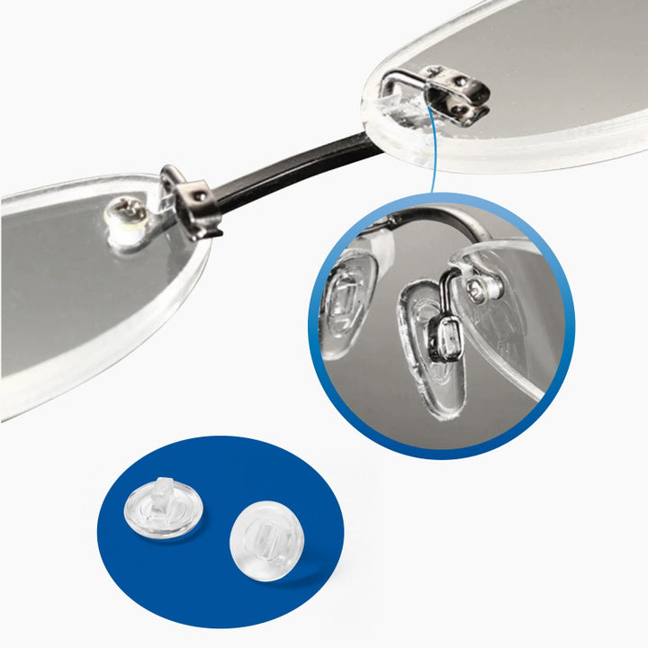 Transparent Optical Frame Nose Pad Set Kalsten