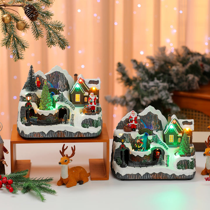 LED Illuminated Christmas Village Decoration Kalsten