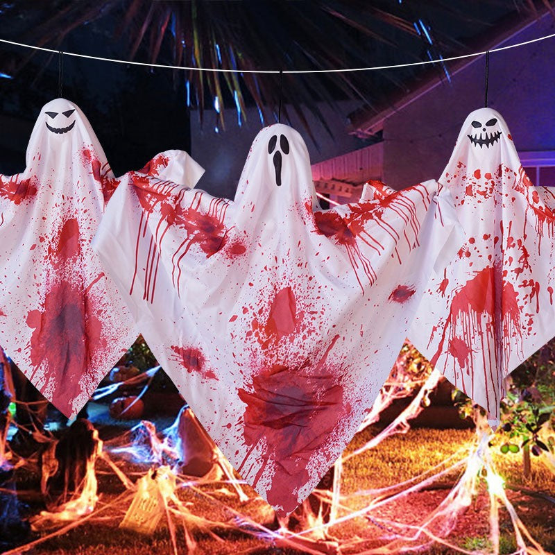 Spooky Hanging Ghost Decoration Kalsten