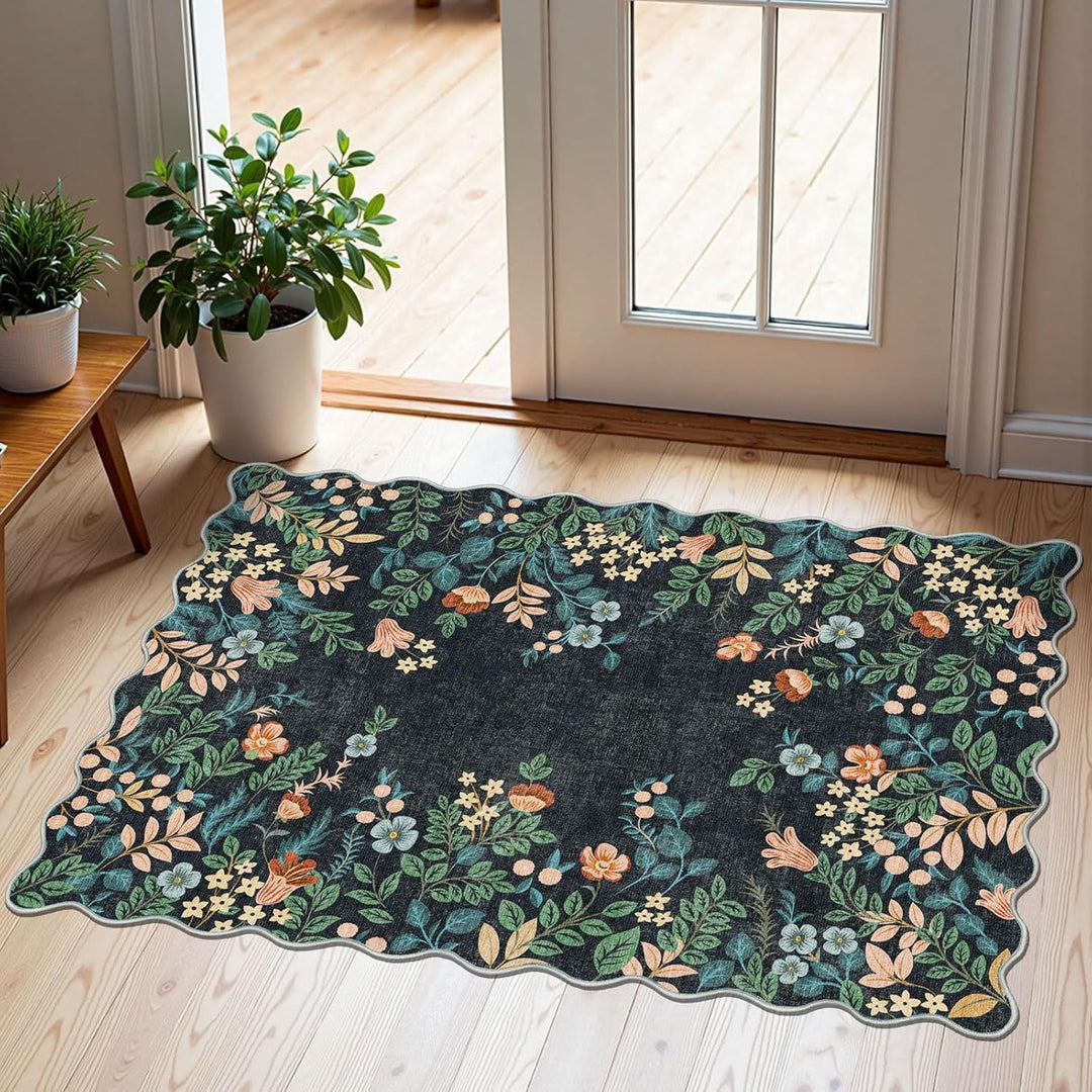 Striped Indoor Area Rug Kalsten