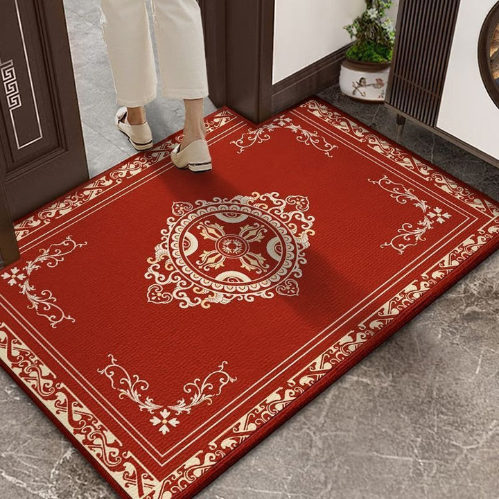 Stylish Ornamental Floor Mat for Home Decor