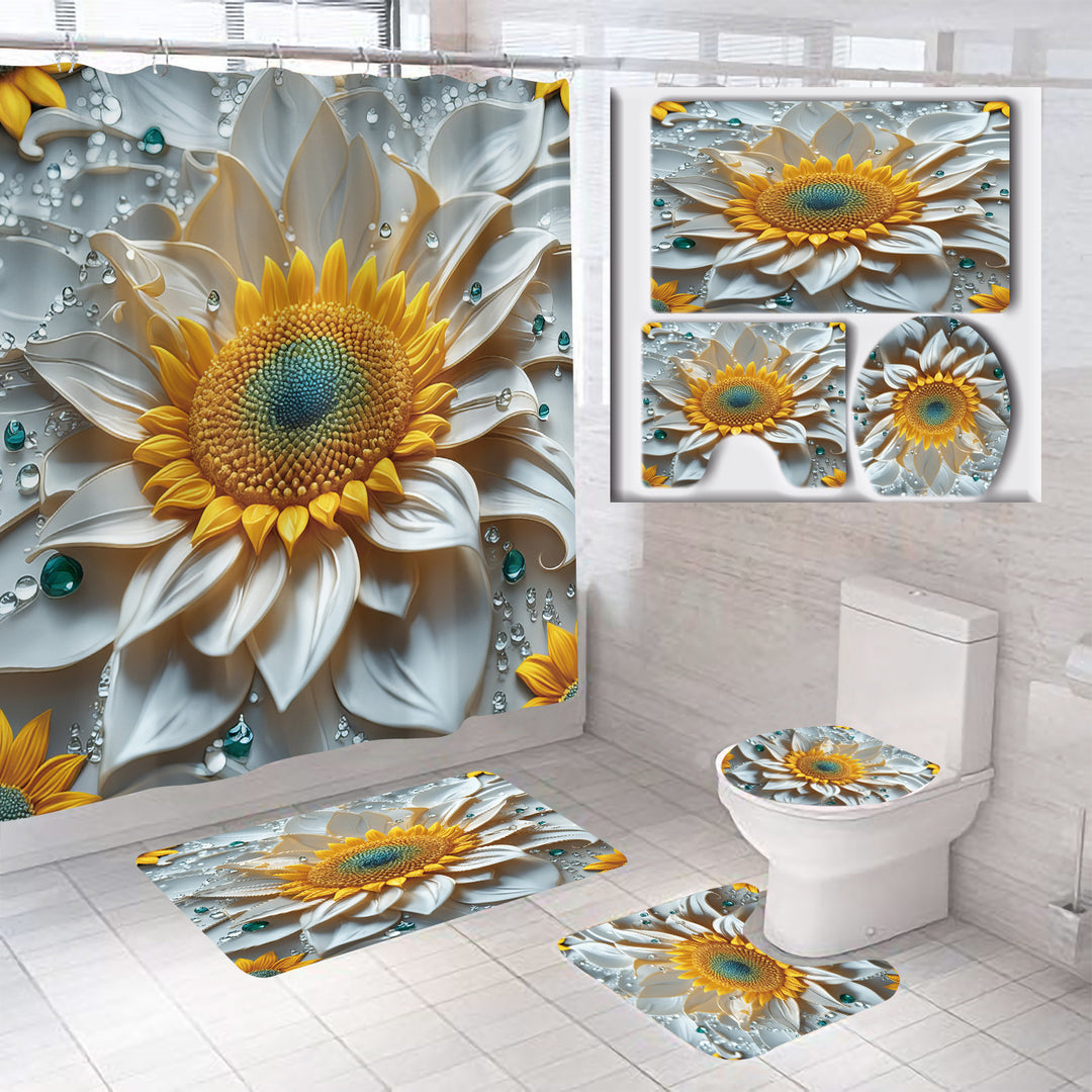 Floral Bathroom Set Kalsten