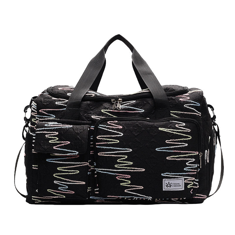 Embroidered Weekender Duffel Kalsten