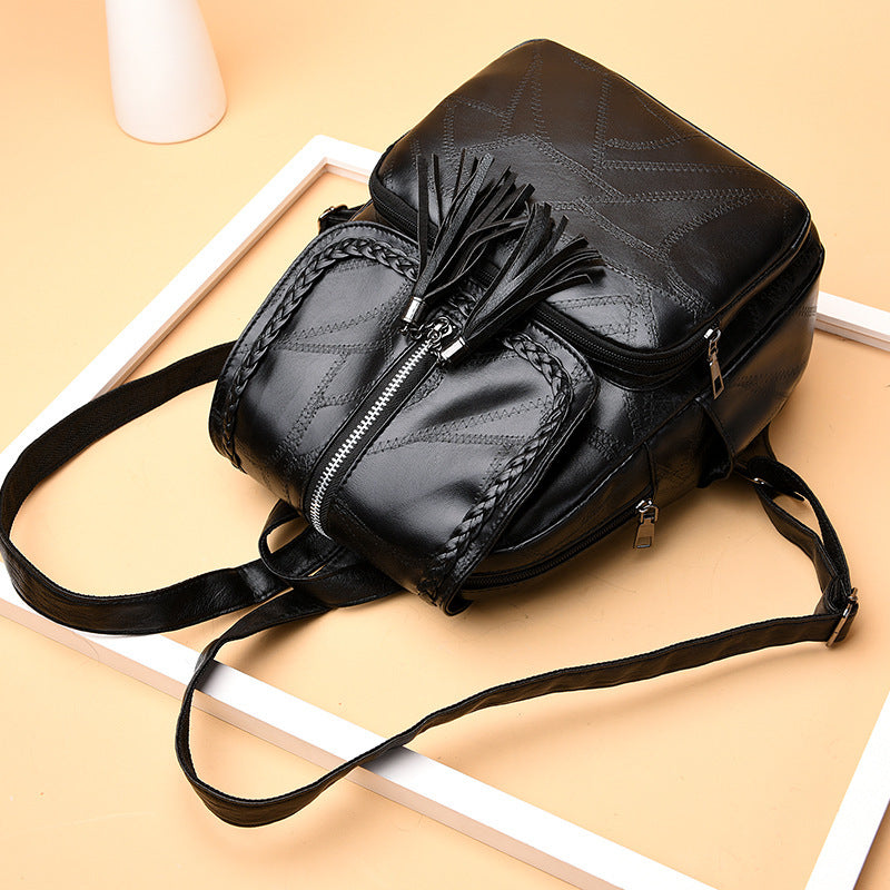 Stylish Textured Backpack Kalsten