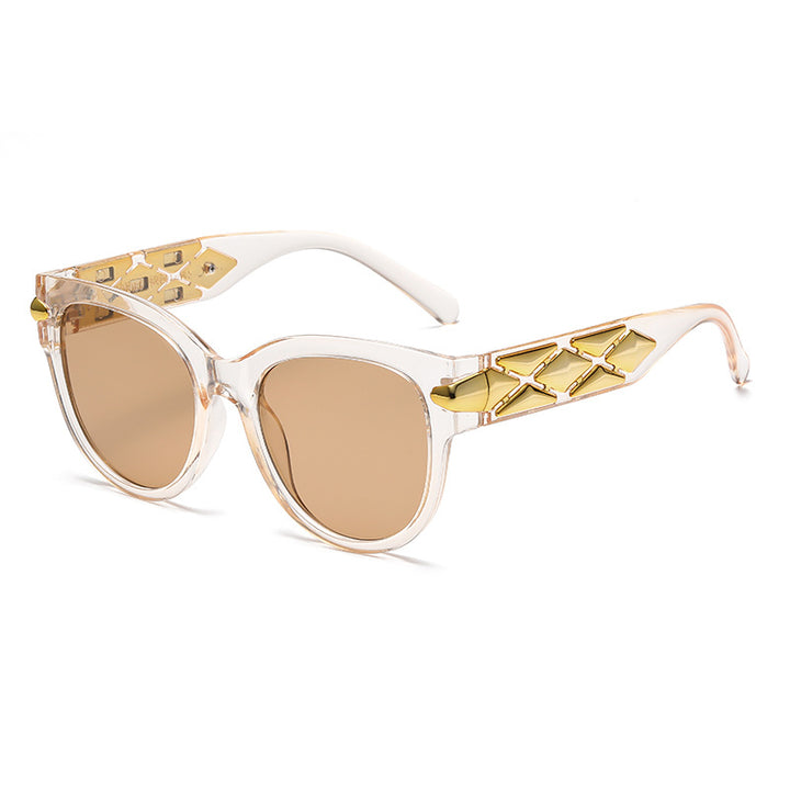 Women's designer sunglasses with innovative, detailed frame Kalsten