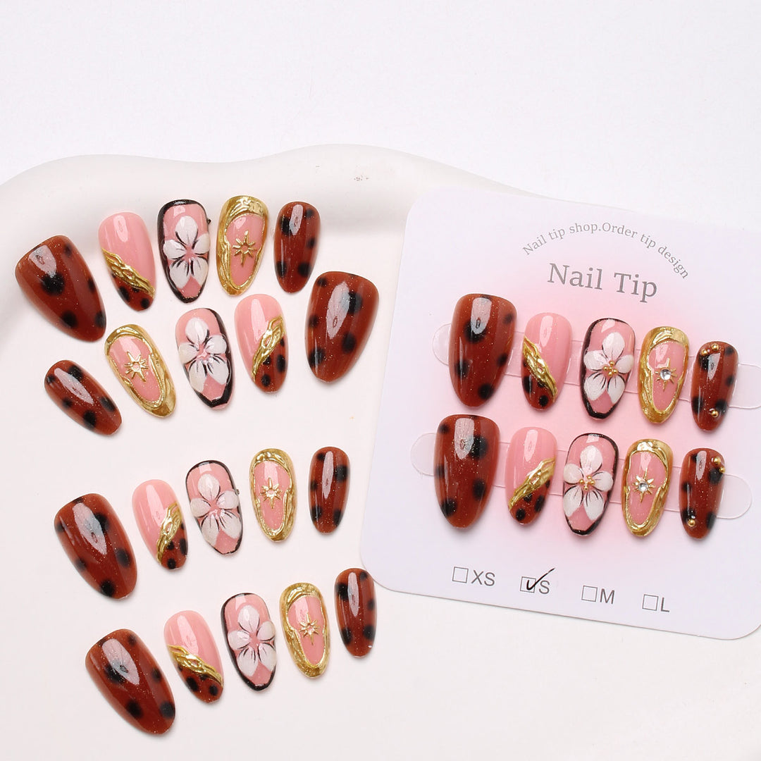 Artistic Press-On Nail Art Set Kalsten