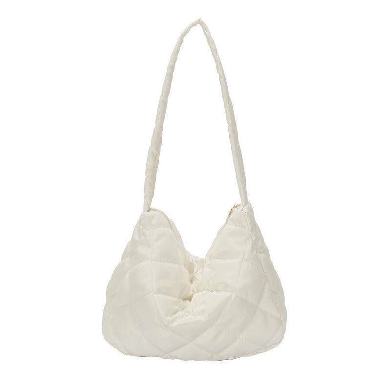 Quilted Hobo Handbag