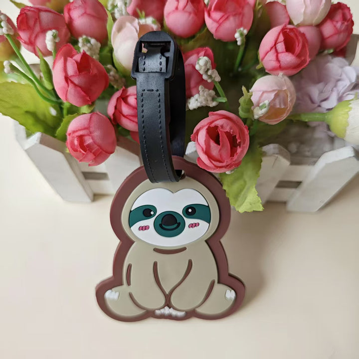 Unisex luggage tag in cute sloth design Kalsten