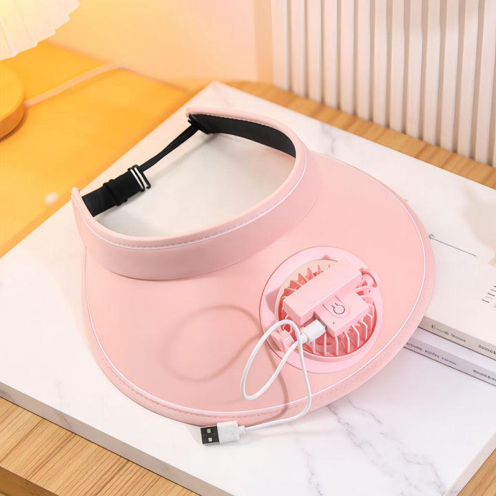 Women’s wearable cooling hood with integrated fan Kalsten