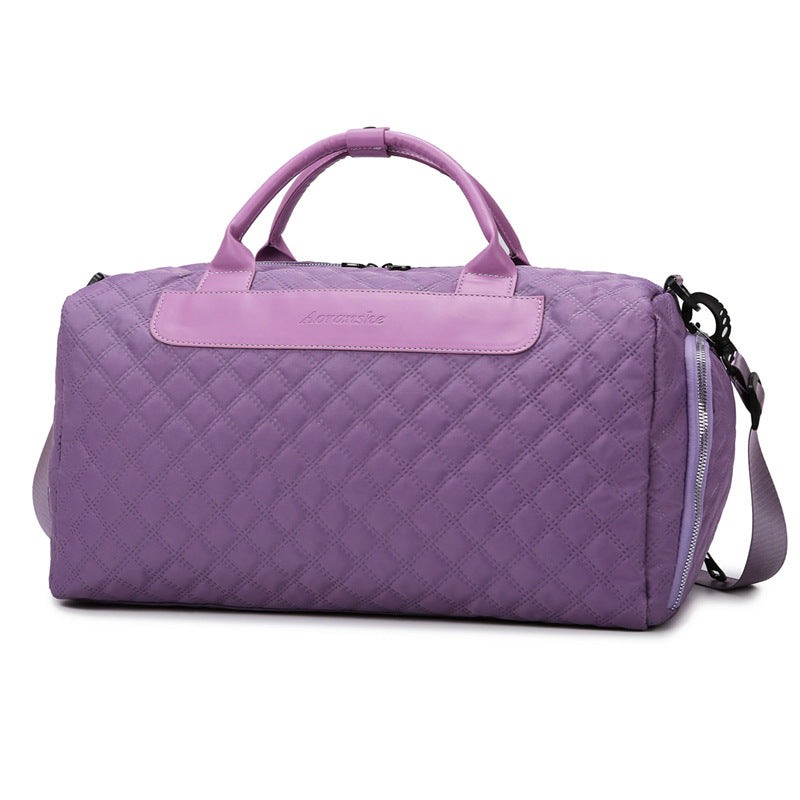 Quilted Travel Duffel Bag Kalsten