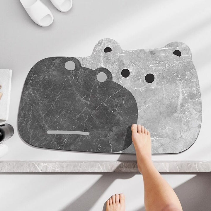 Cute Animal-Themed Bathroom Mat