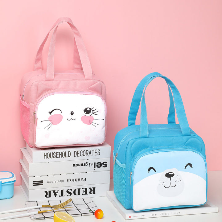 Playful Animal-Themed Insulated Lunch Bag Kalsten
