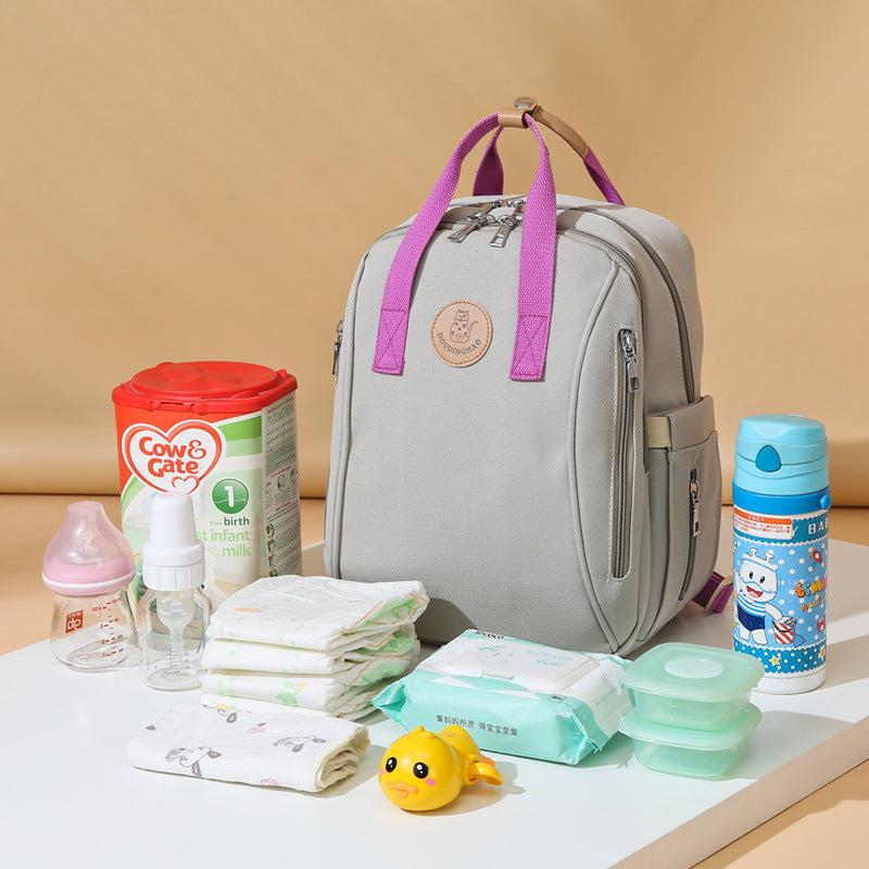 Versatile Multi-Compartment Baby Care Backpack Kalsten