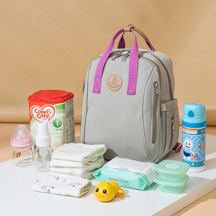 Versatile Multi-Compartment Baby Care Backpack Kalsten