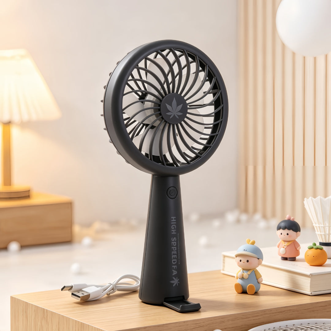 Ladies portable high-speed fan with USB connection Kalsten