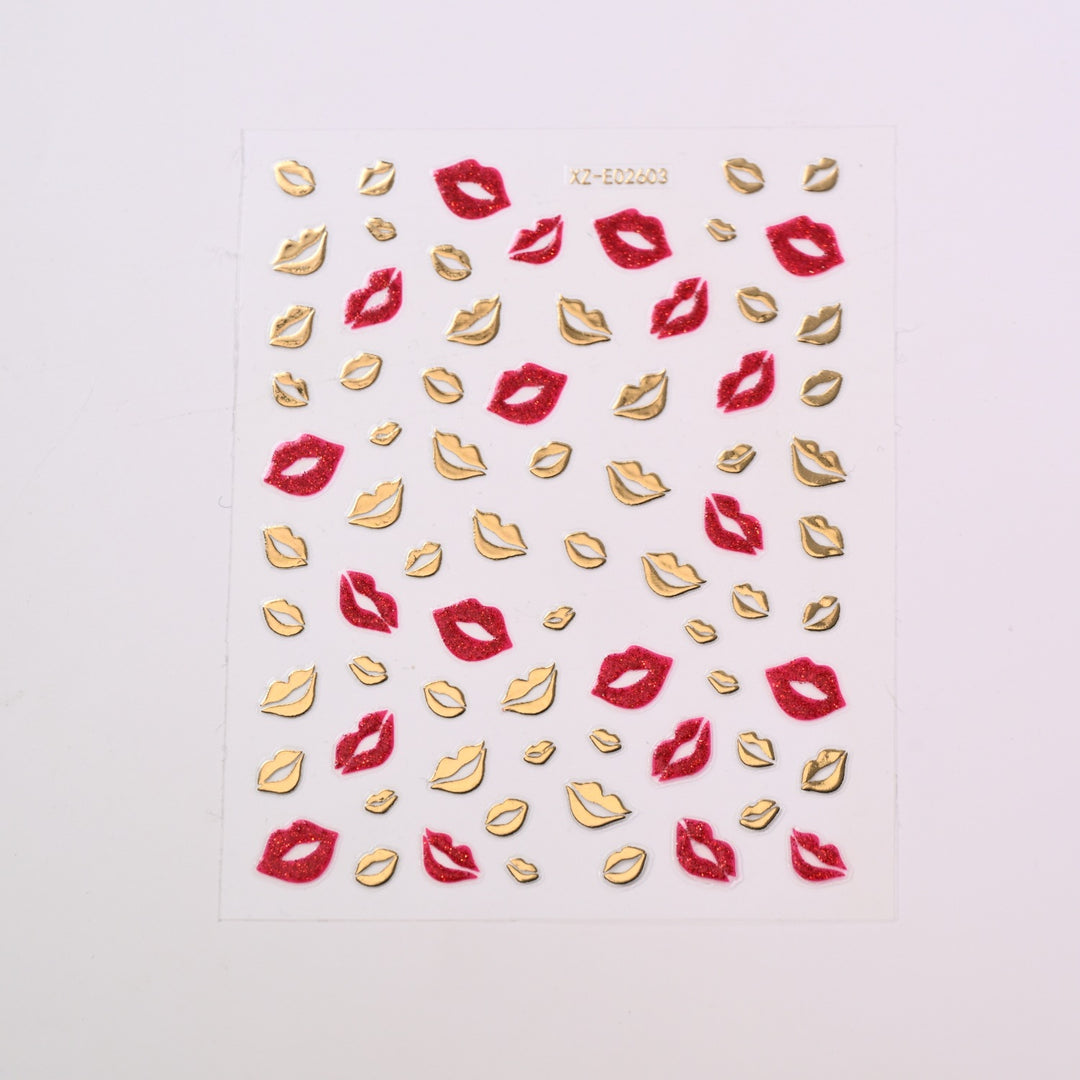 Cute Love-Themed Nail Art Charms