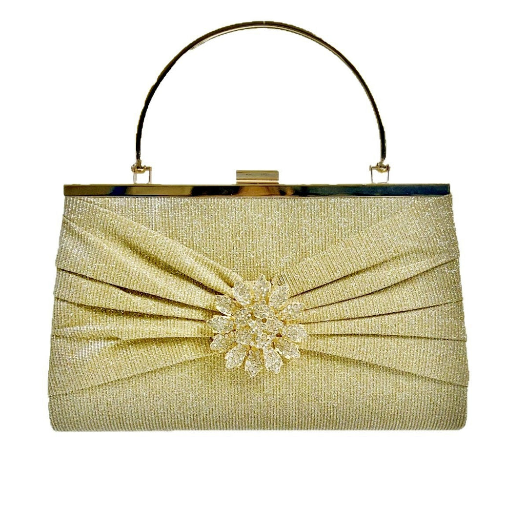 Glamorous Metallic Evening Handbag