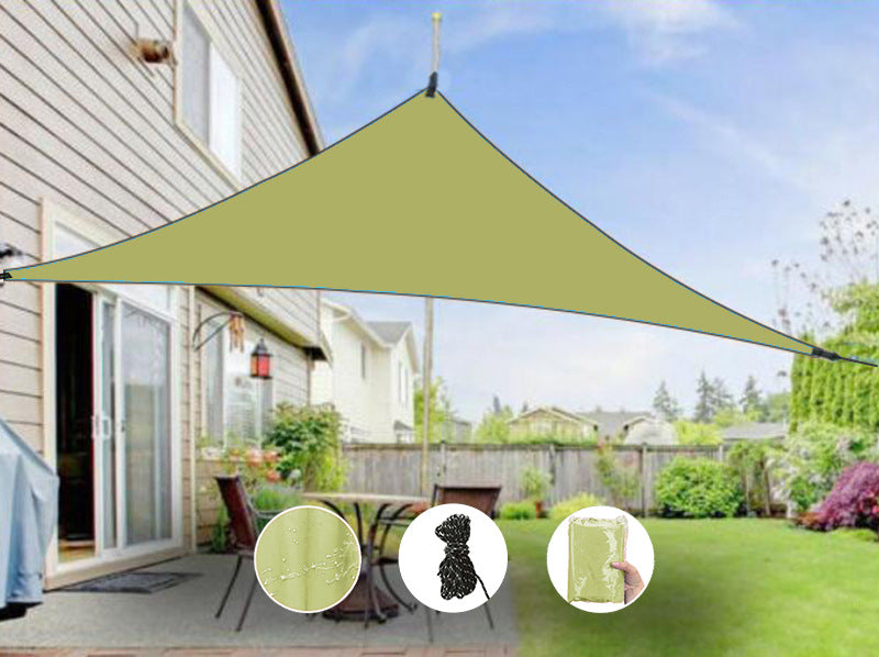 Triangular Outdoor Shade Sail Canopy Kalsten