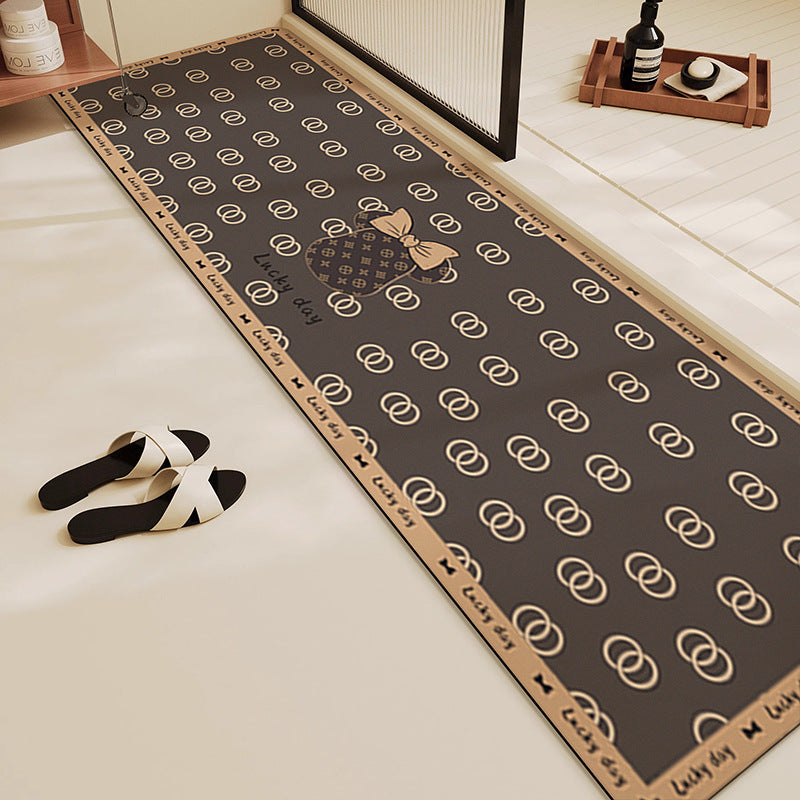 Cartoon-Themed Runner Mat
