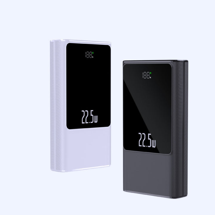 Portable power bank with smart LCD display and dual USB ports Kalsten
