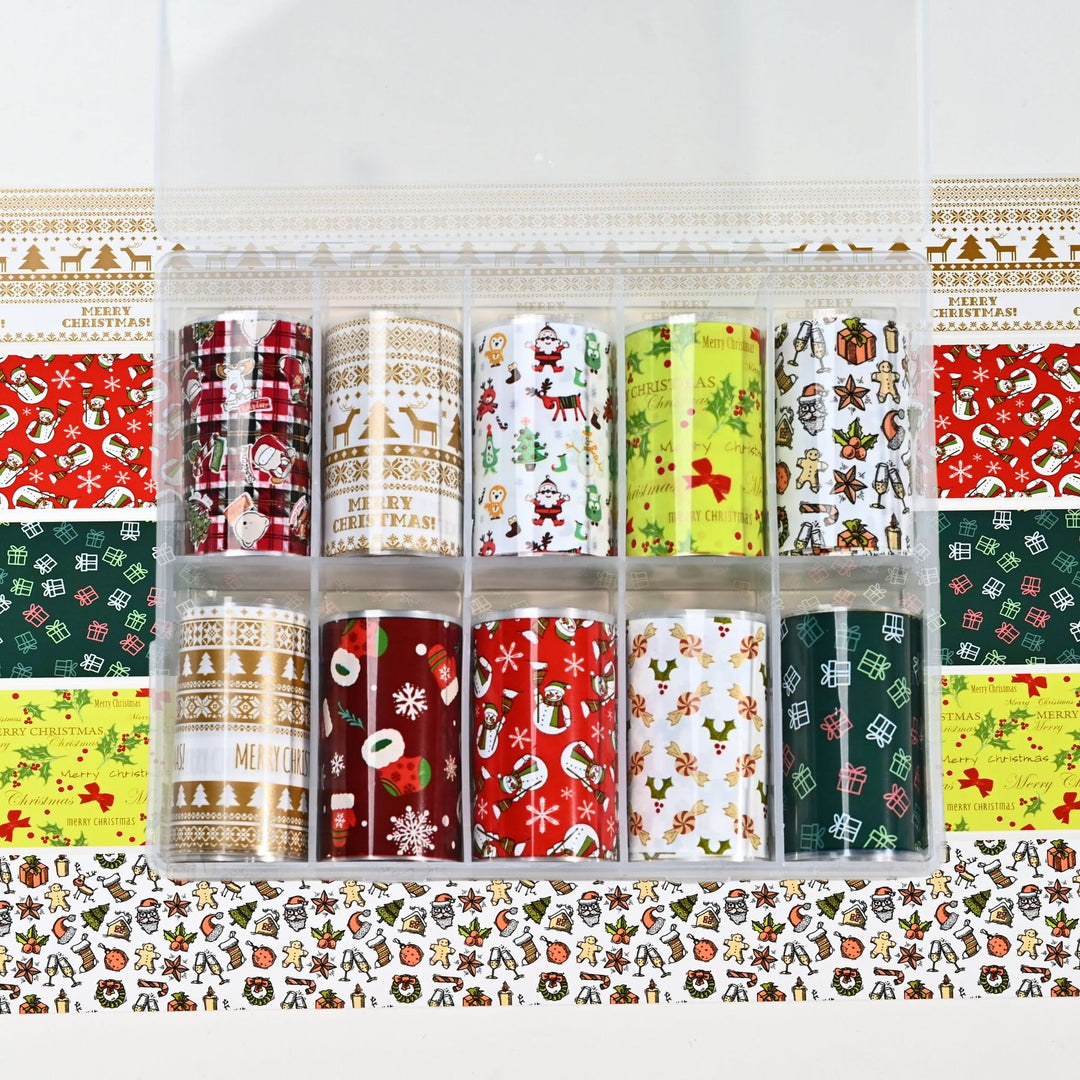 Holiday-Themed Nail Art Decoration Set