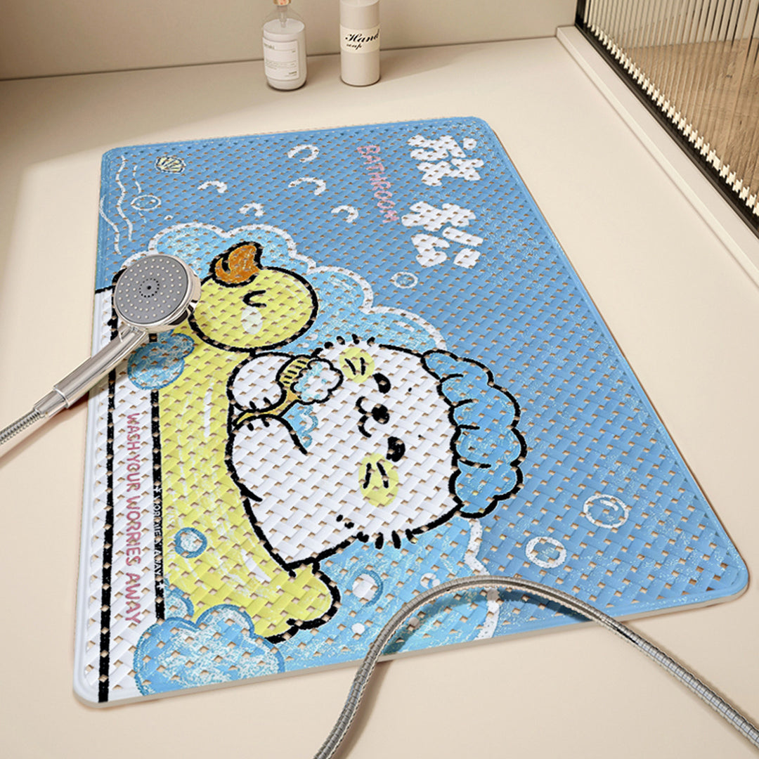 Fun-Themed Bathroom Mat