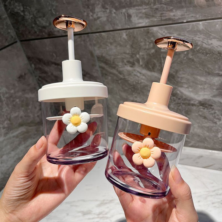 Decorative glass with flower design Kalsten