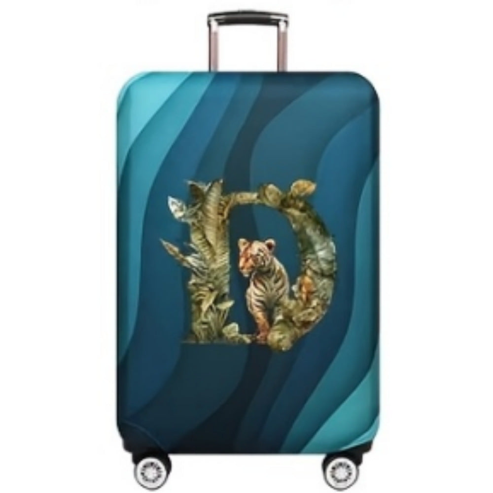 Women's hard-shell suitcase with stylish tiger design Kalsten