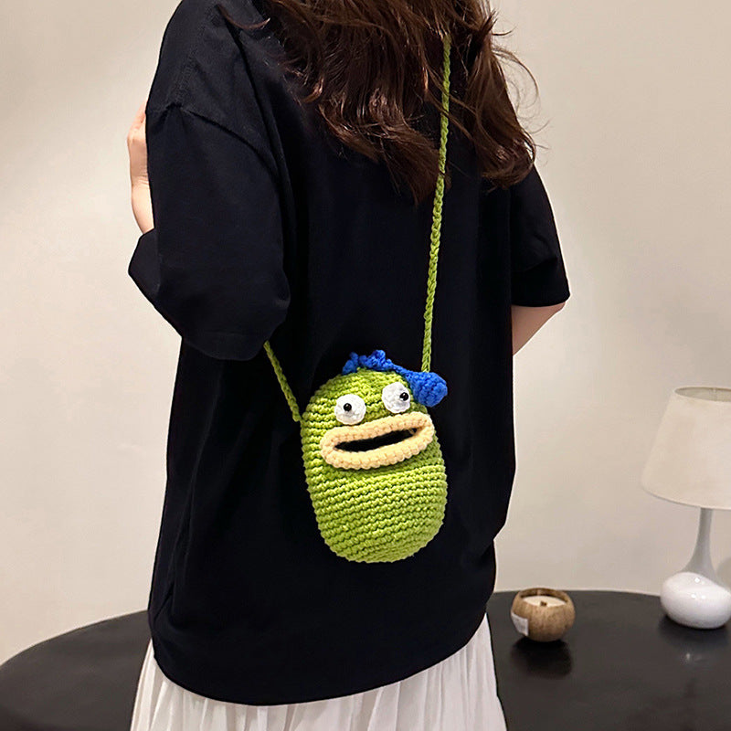 Cute Character Crochet Backpack