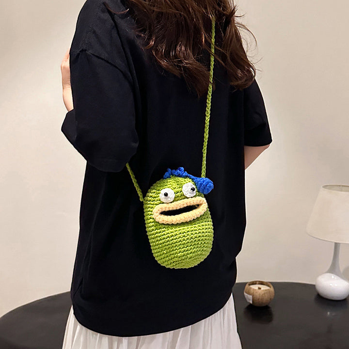 Cute Character Crochet Backpack