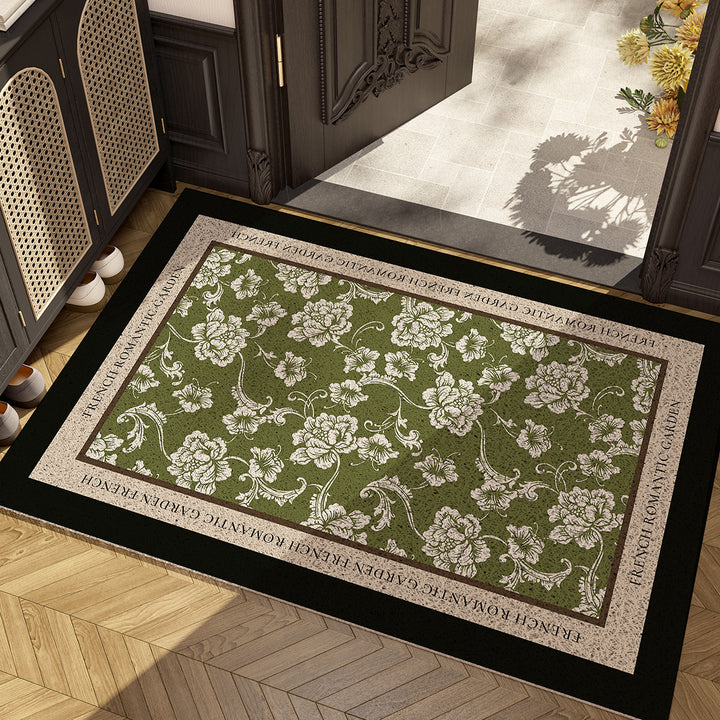 Floral Pattern Area Rug Kalsten