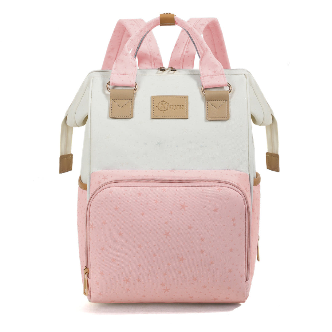 Starry Print Multi-Functional Diaper and Travel Backpack Kalsten