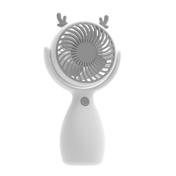 Unisex Portable Mini Hand Fan with Cat Ears and Rechargeable Battery Kalsten