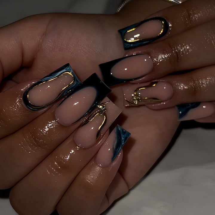 Artistic Stiletto Press-On Nail Set Kalsten