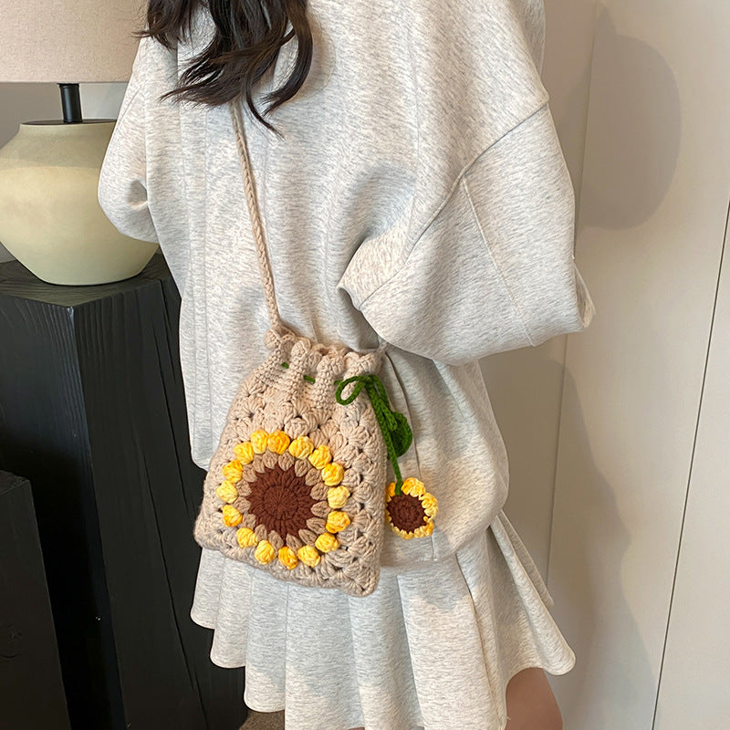 Handcrafted Crochet Bucket Bag