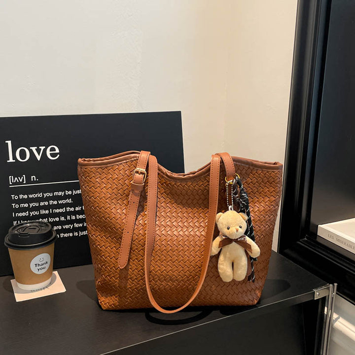 Woven Fashion Tote Bag