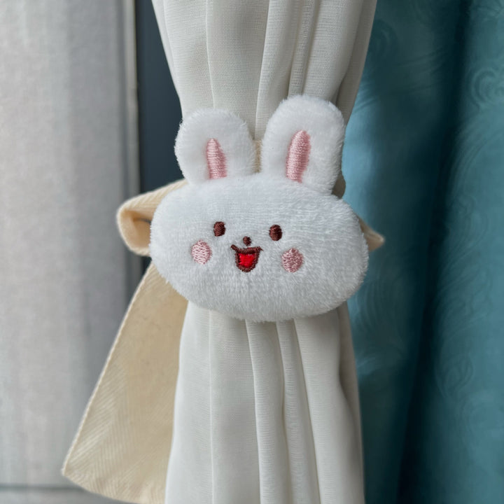 Plush Teddy Curtain Tieback