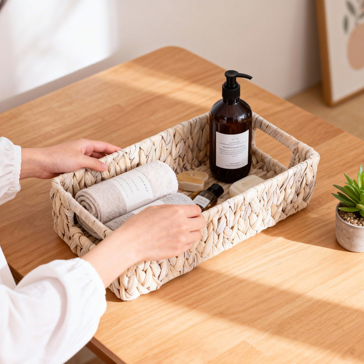 Multi-Purpose Woven Storage Basket Kalsten