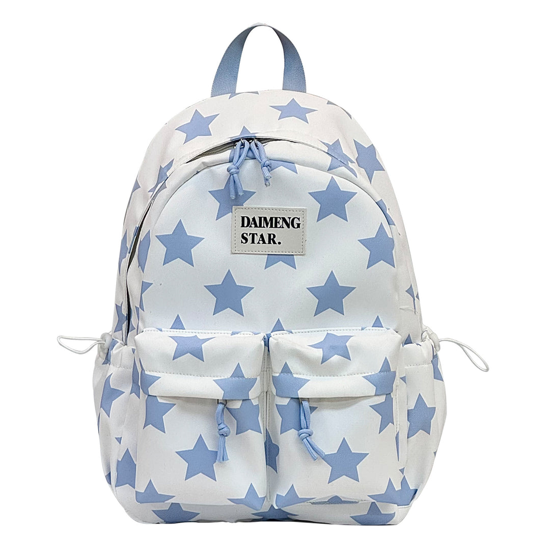 Star-Patterned Casual Backpack Kalsten