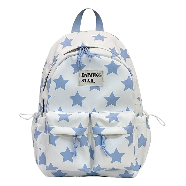 Star-Patterned Casual Backpack Kalsten